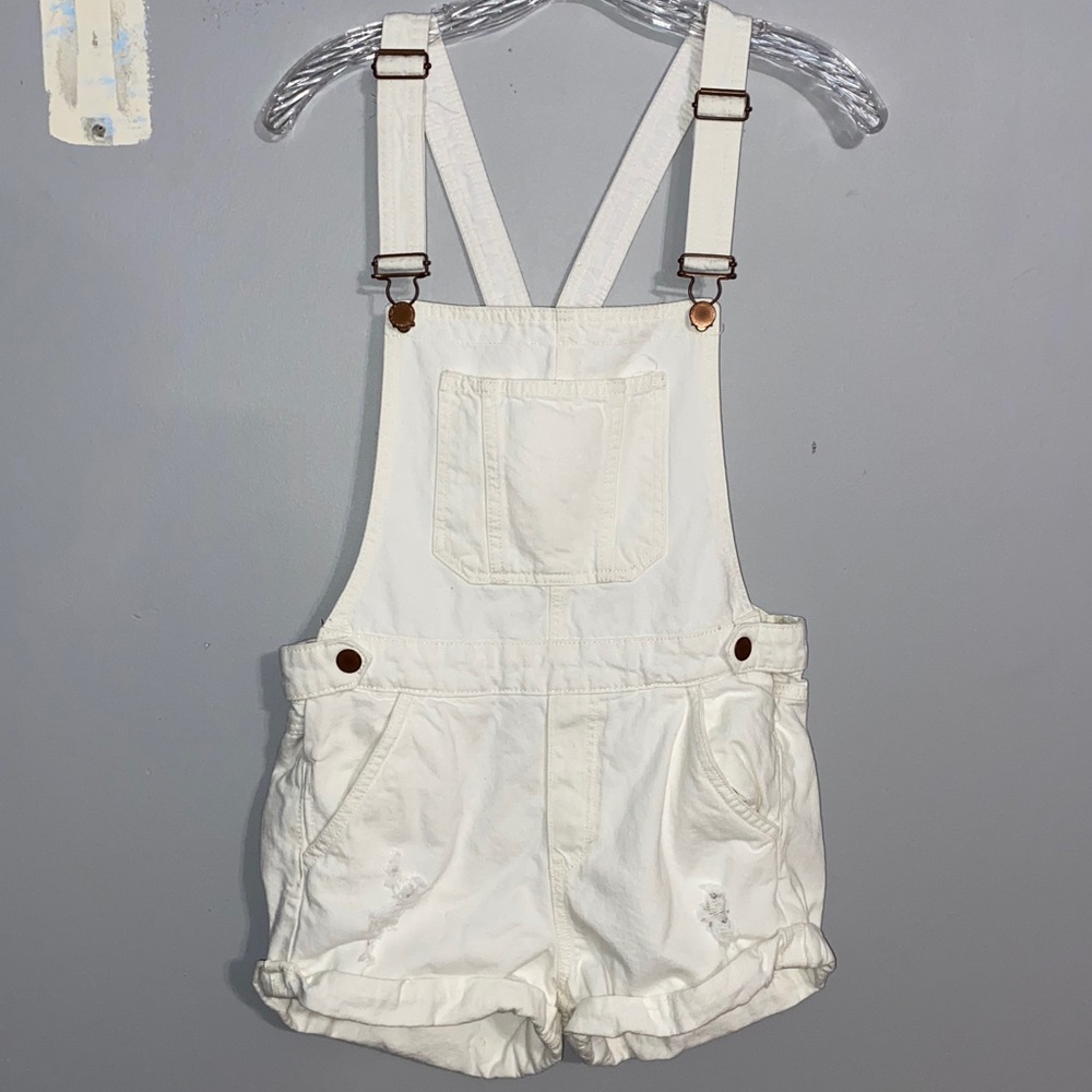 Denim Short Overall